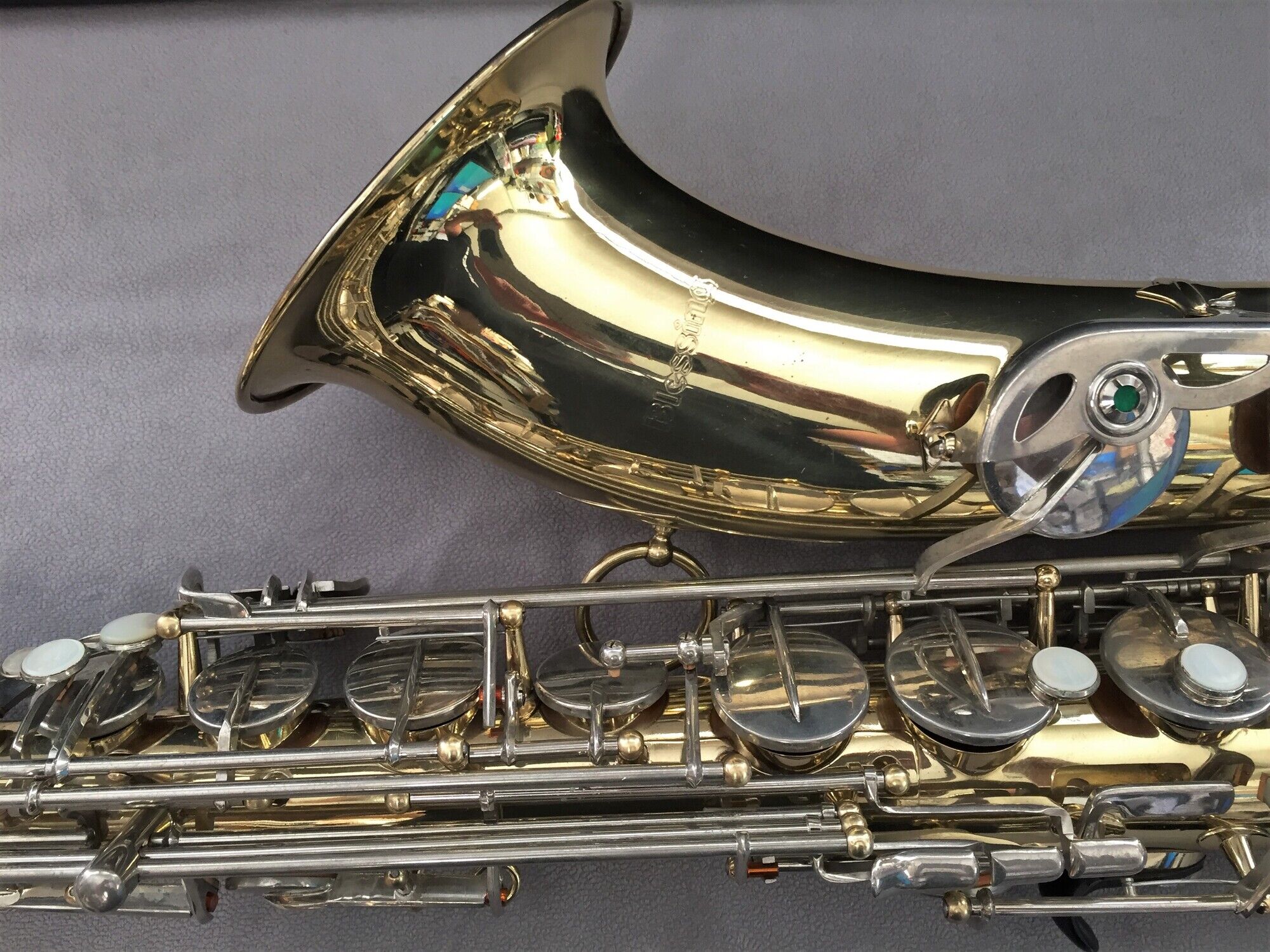 Musical instrument golden tenor blessing saxophone made in usa