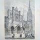 Notre-Dame de Chartres, an original printed in 1895.