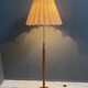 Lampe de sol Domus Teck 1960, avec étiquette d'origine !