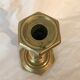 Brass candlestick nineteenth 28 cm