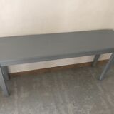Grey patinated console