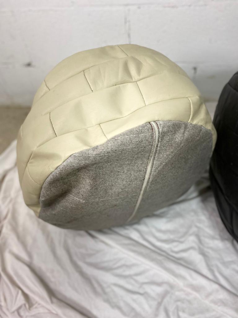 Vintage patchwork ottoman