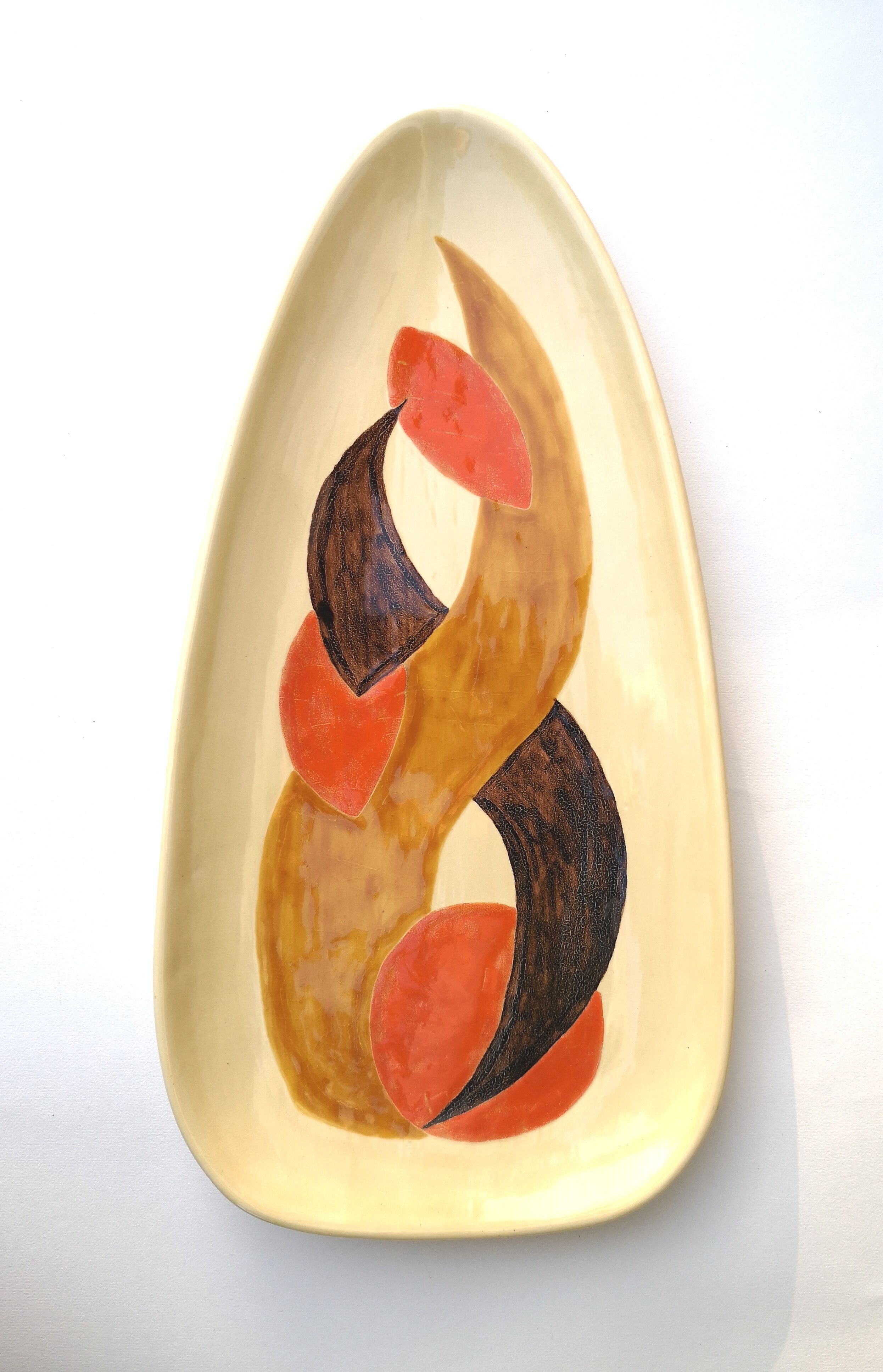 Dish xxl decorative, vintage, Niederviller