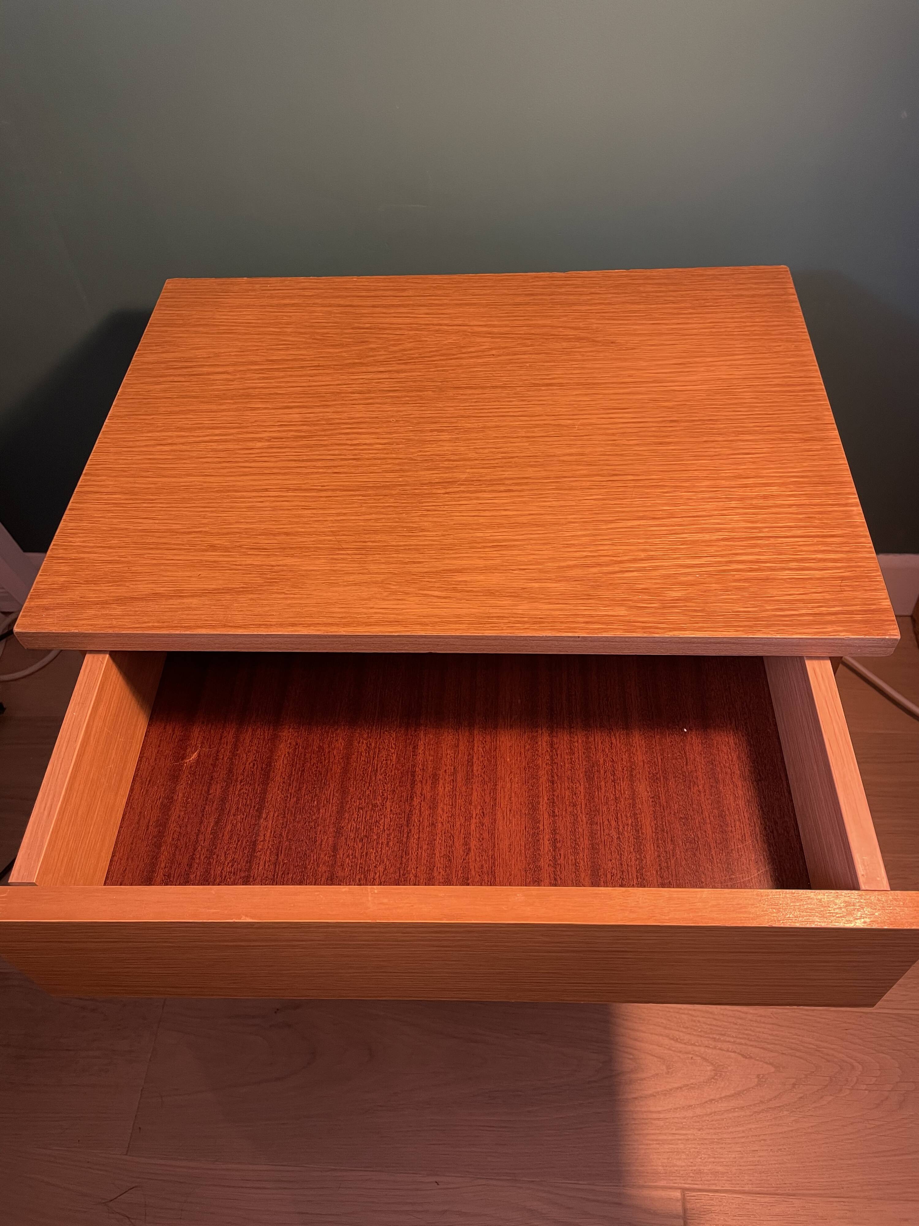 Vintage bedside table