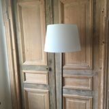 Floor lamp black forge iron