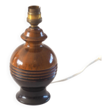Two-tone wooden lamp base