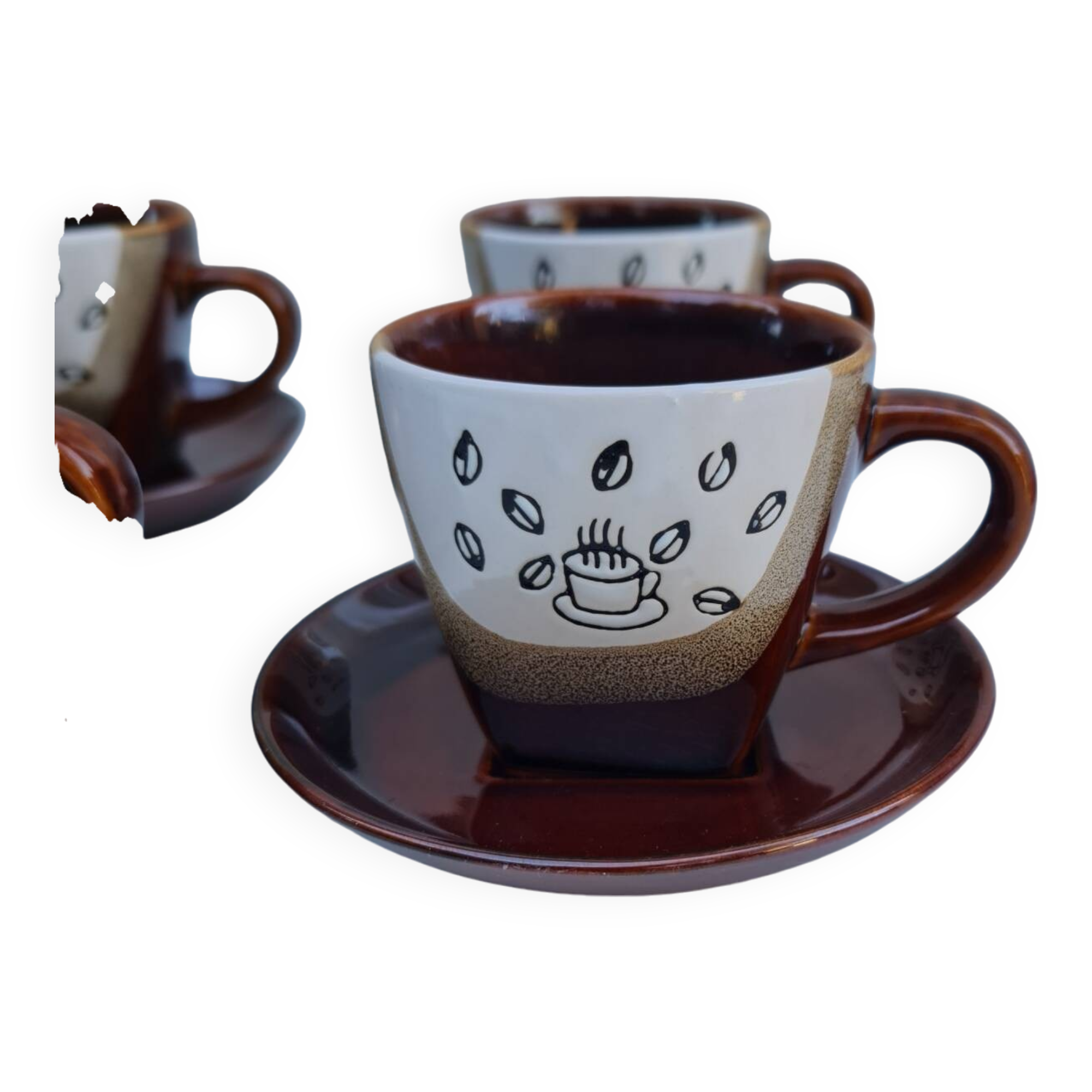 Large ceramic coffee mugs