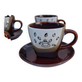 Large ceramic coffee mugs
