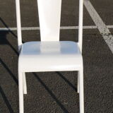 4 Tolix chairs by designer Xavier Pauchard model T37 1950