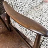 Pair of Mid-Century Modern GFM 87 Armchairs by Juliusz Kędziorek, 1960s