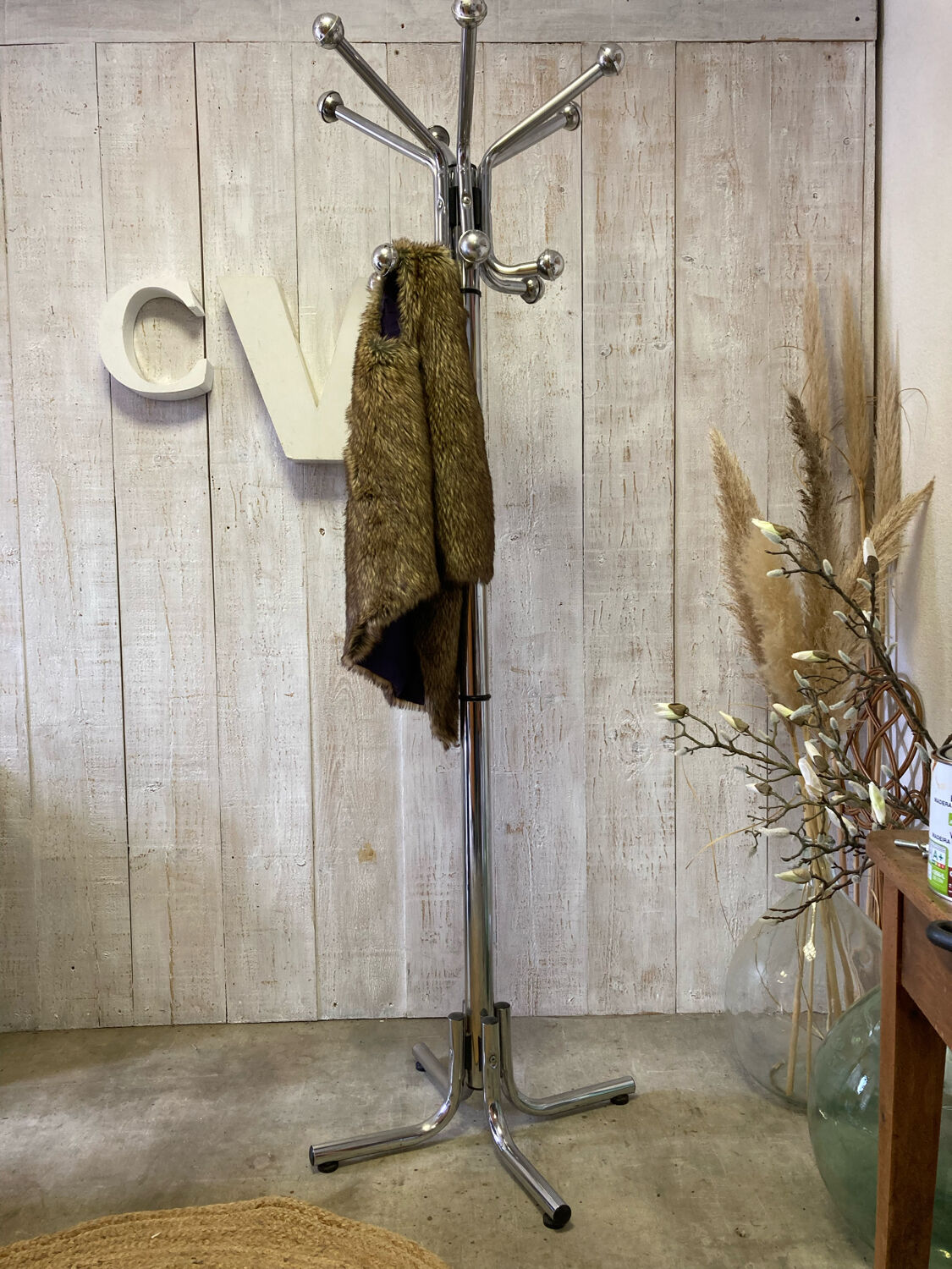 Vintage coat rack