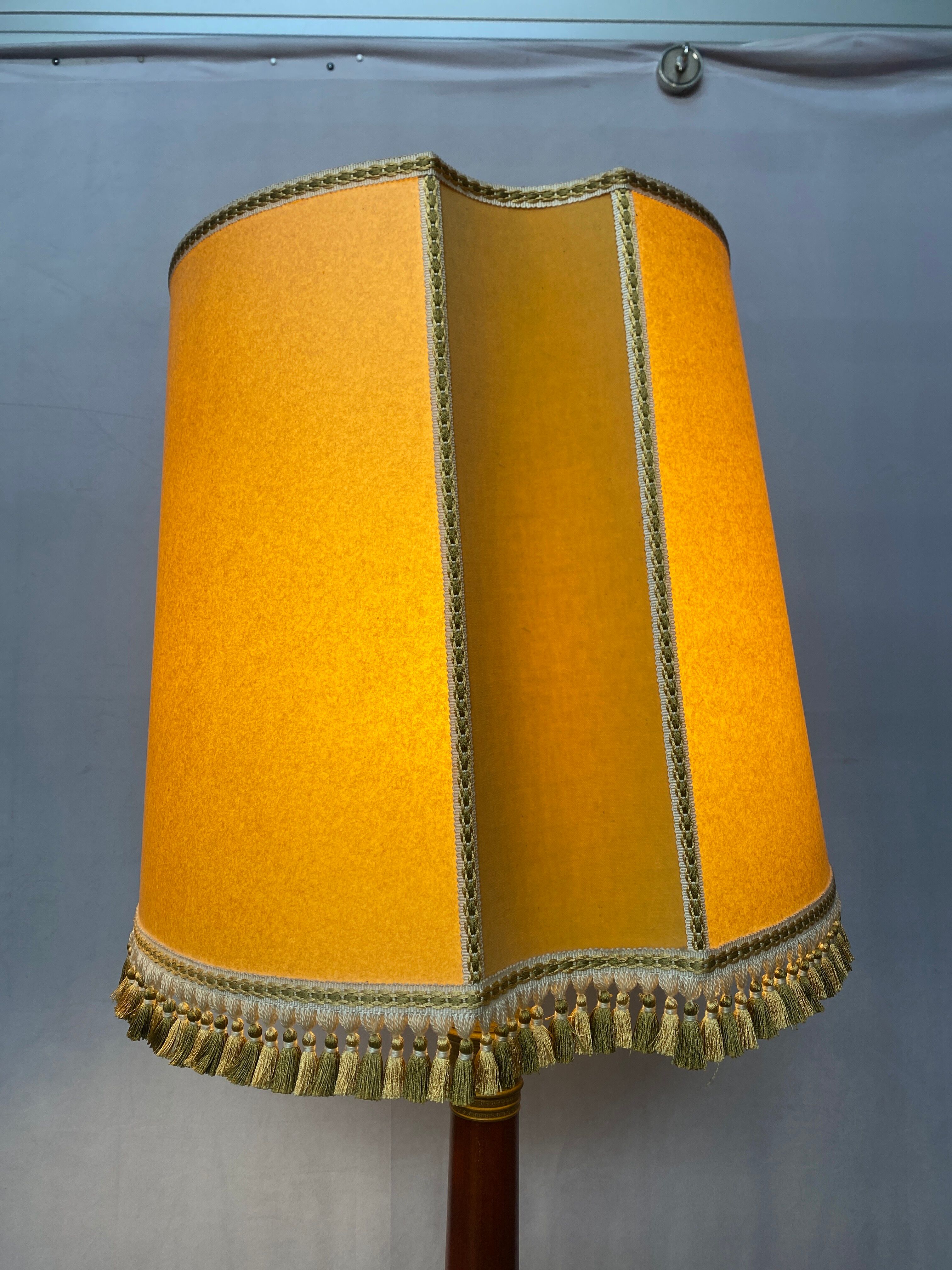 Lamp with Empire style lampshade
