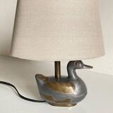 Vintage duck lamp