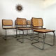 Lot de 6 chaises Cesca B32 Marcel Breuer, 1970