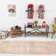 3x12 rustic red turkish runner rug, 88x364cm