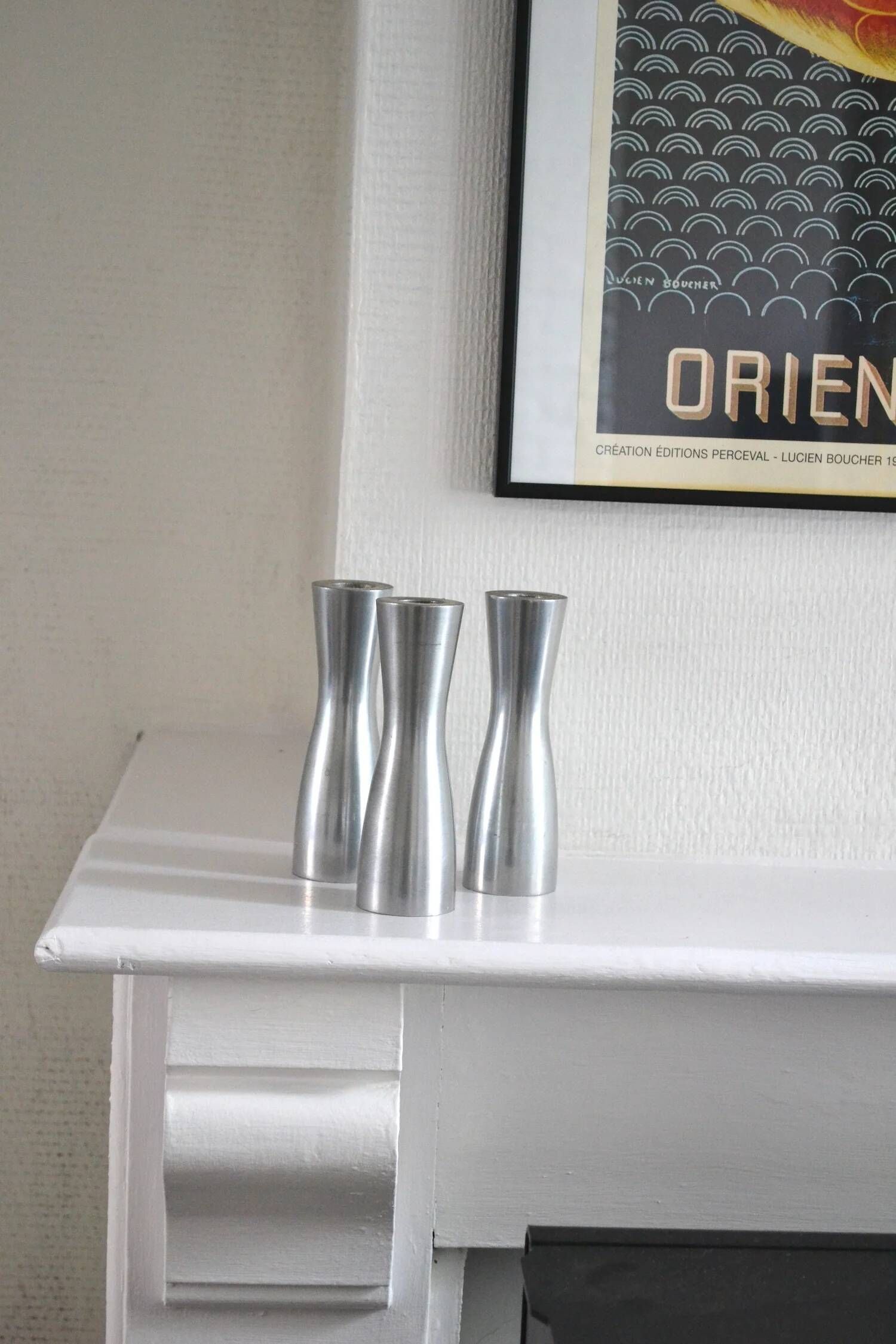 Scandinavian candle holders