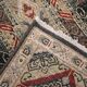 Handmade Traditional Indian Area Rug Fine Oriental Wool Carpet- 122x187cm