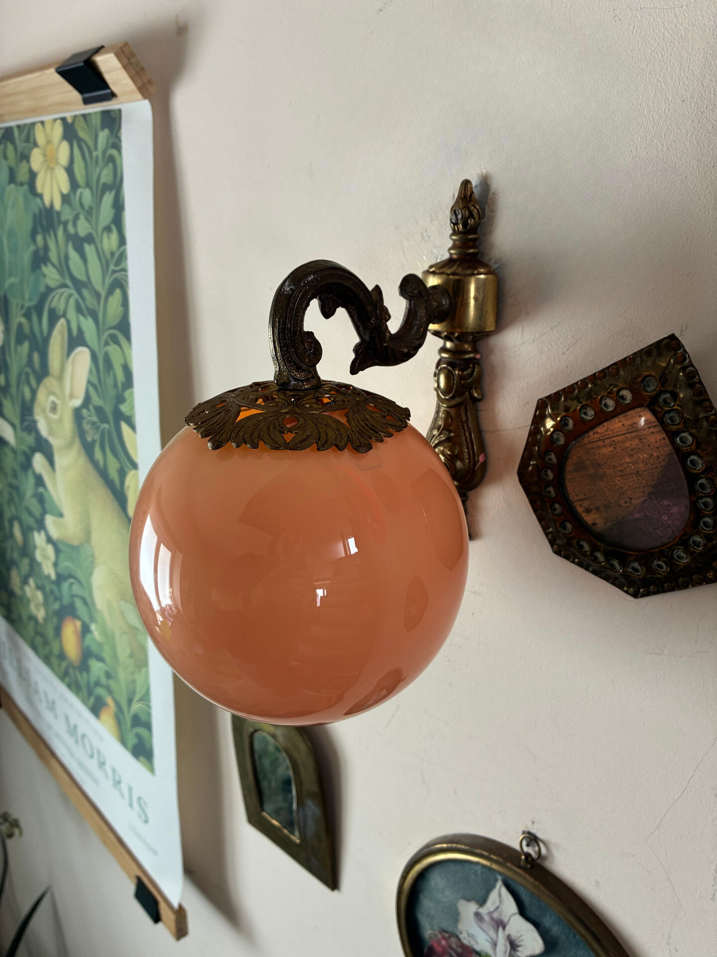 Pair of antique wall sconces