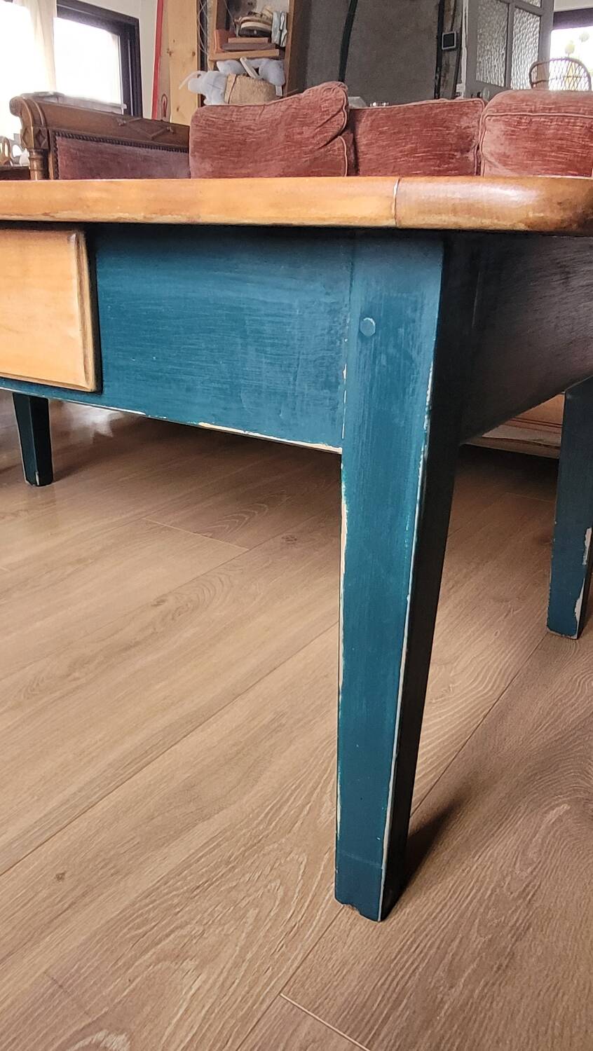 Oak coffee table