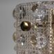 Carl Fagerlund Bubble Crystal Glass And Brass Sconce, For Orrefors