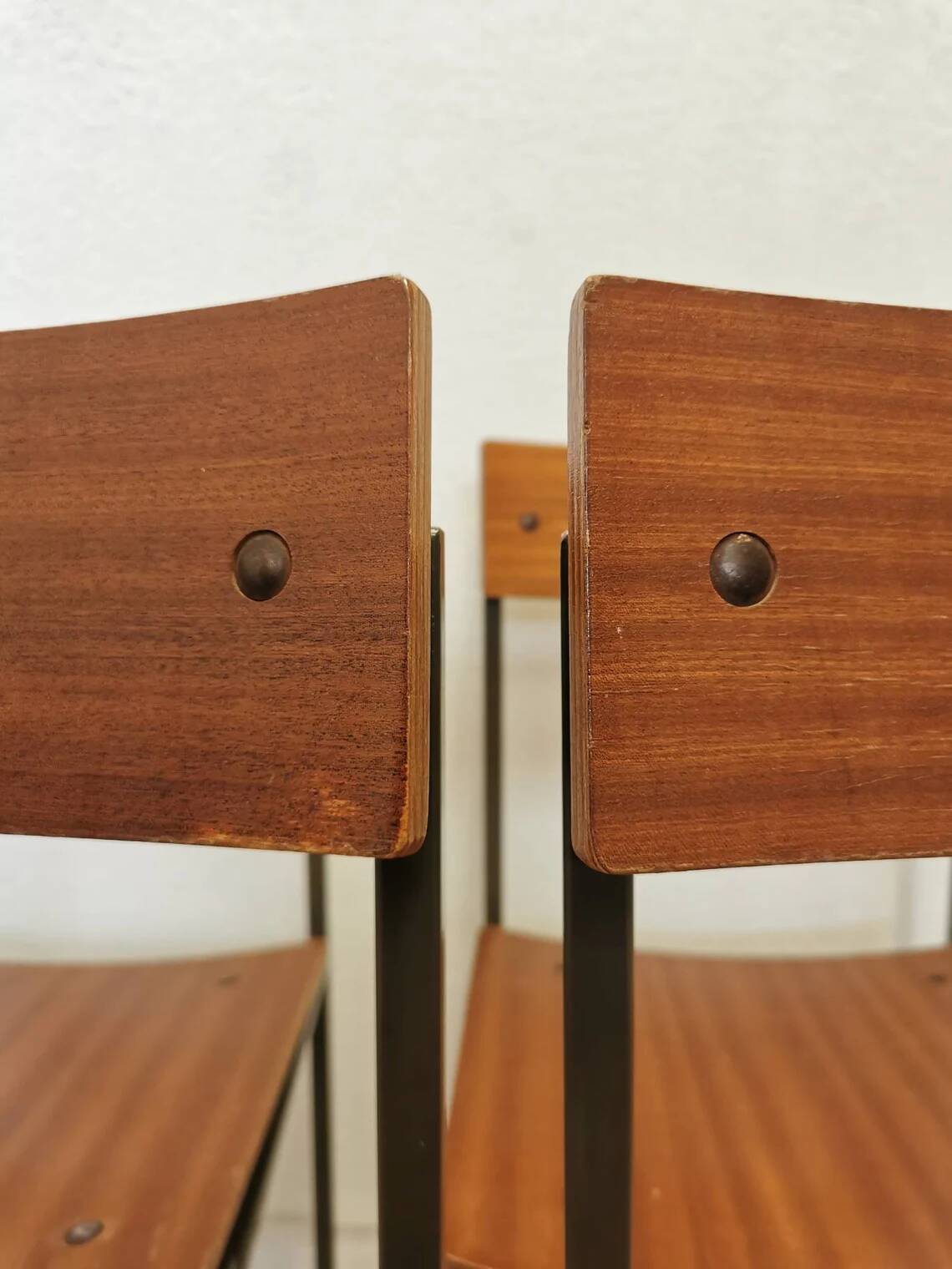 Vintage STOL Kamnik School Chair Minimalist Industrial Dining (1 of 30)