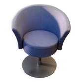 Fauteuil tulipe tissu