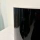 Side table, black melamine coffee table, 1970