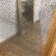 Old mirror with pediment 162x82cm