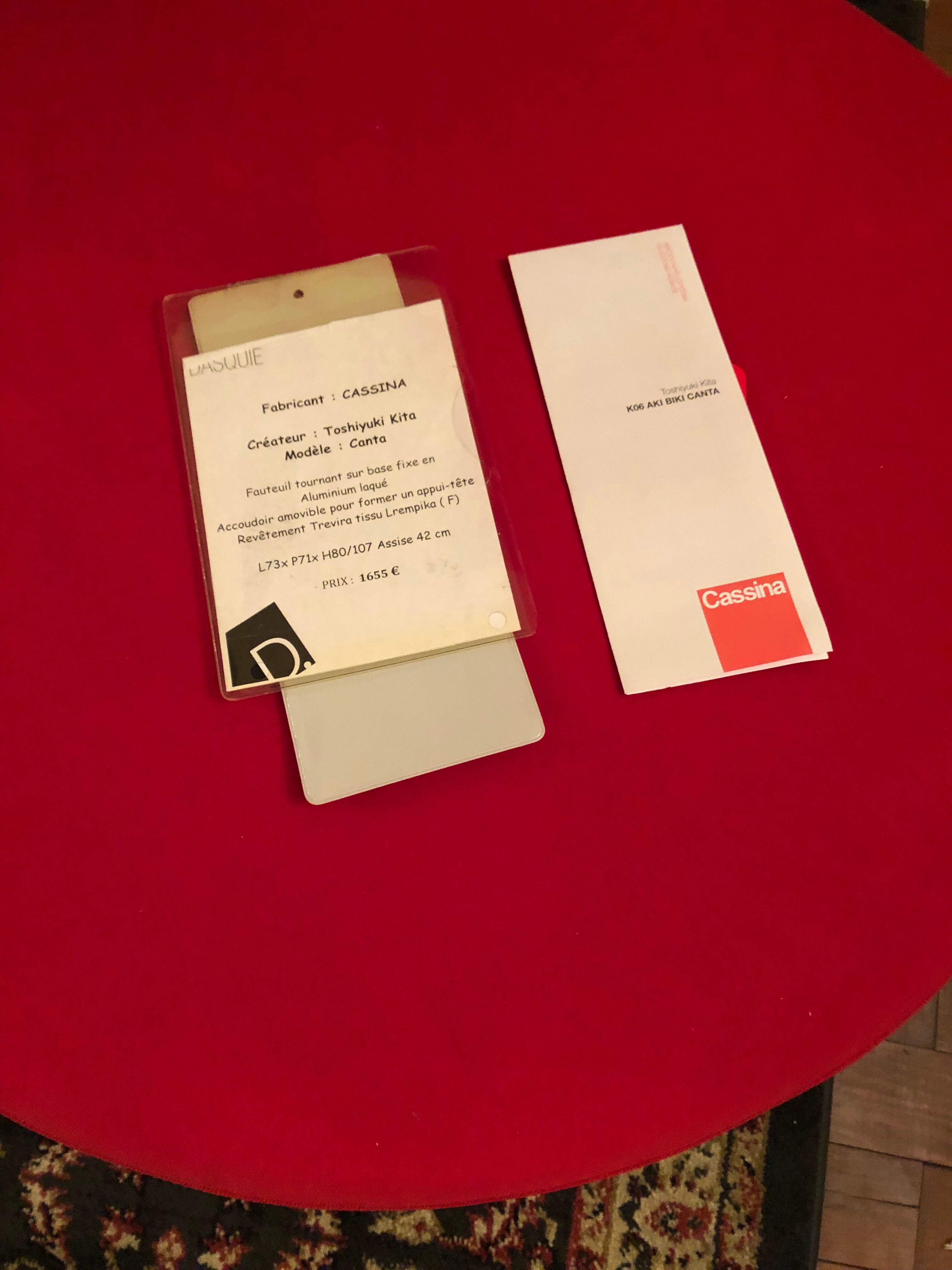 Armchair canta toshiyuki kita 2000