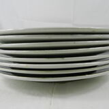 8 assiettes plates lierre st Amand et Hamage