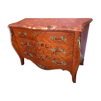 Like Louis XV, Rosewood and marquetry