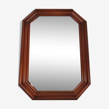 45 x 32.5cm octagonal mirror frame