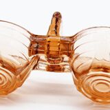 Vintage glass salt shaker