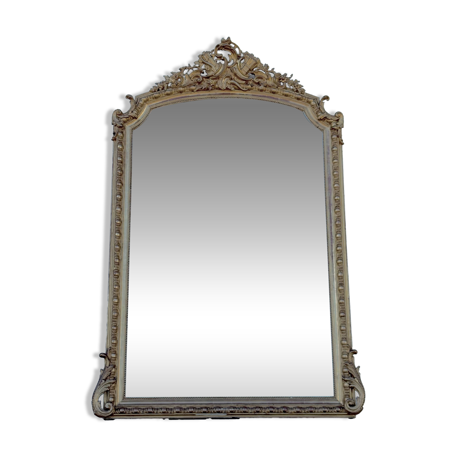 Large mirror from the 19th century