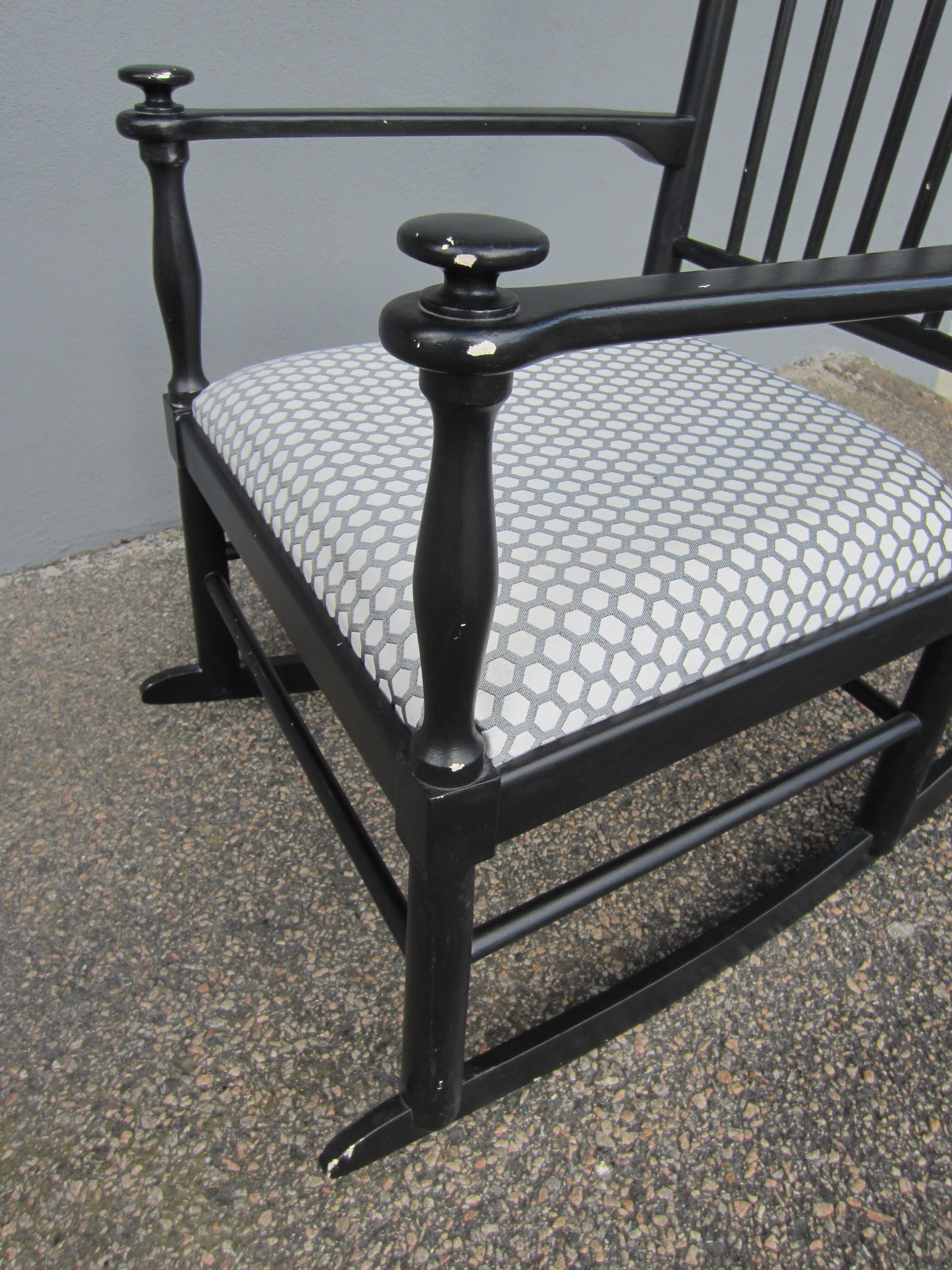 Isabella Scandinavian rocking chair by Karl-Axel Andersson for Gemla