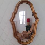 Wood mirror 32x21cm