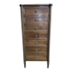Louis XVI style mahogany semainier