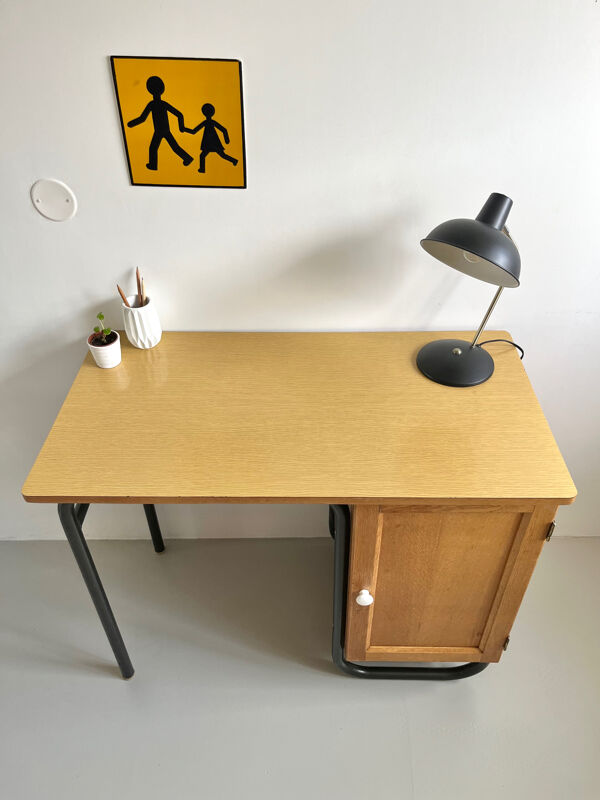 Bureau d’internat vintage S22 Mobilor / J. Hitier