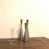 Pair of candlesticks, metal
