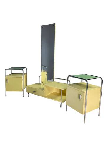 Ensemble de chambre Bauhaus par Slezák, Tchécoslovaquie, années 1930