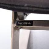 Saporiti adjustable Foot Stool Italy 1980s