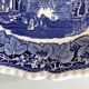 2 plats de service Mason’s Vista Blue – Faïence anglaise bleue et blanche