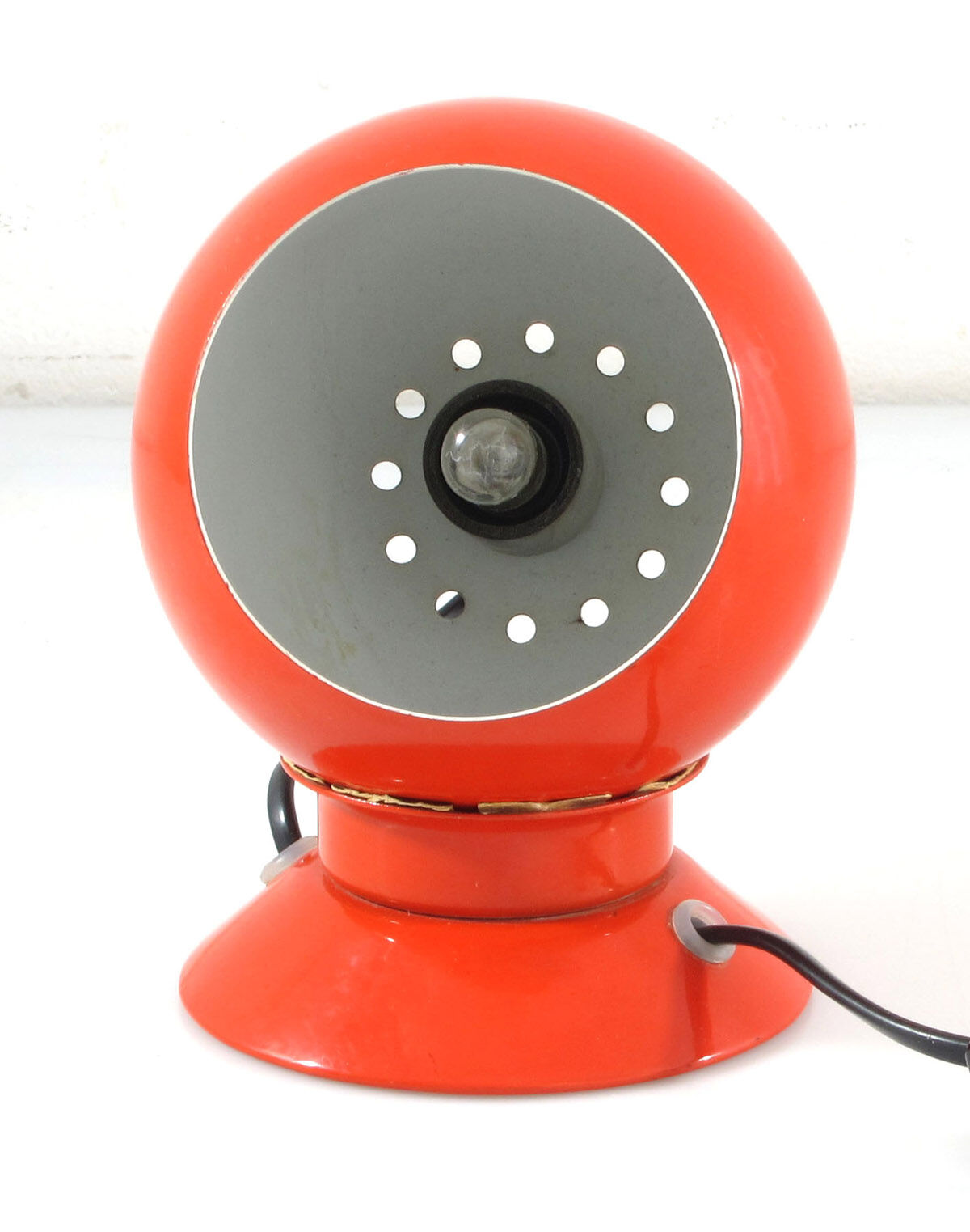 Abo Randers original scandinavian vintage red magnet bedside Ball Lamp
