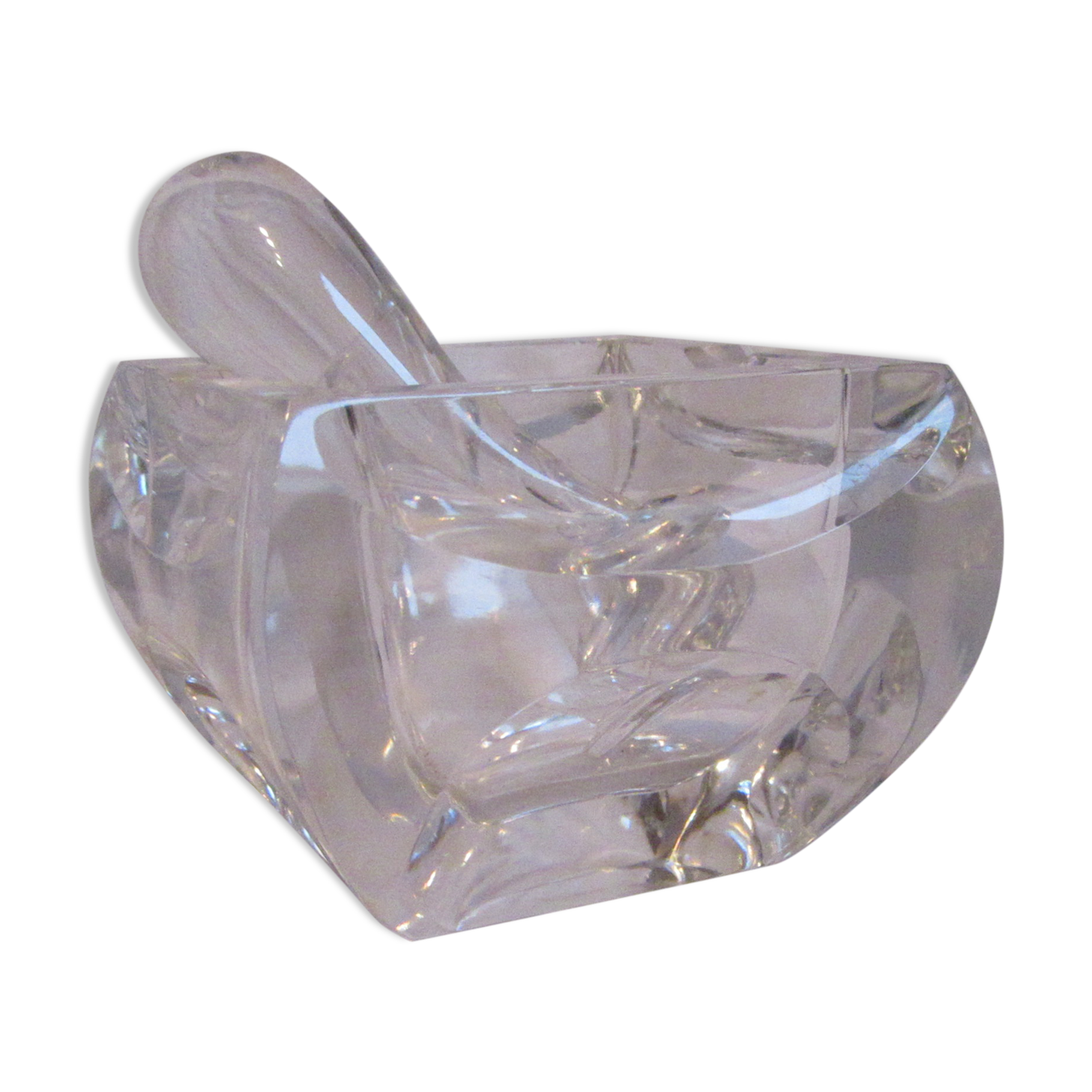 Baccarat crystal ashtray