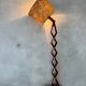 Accordion or scissor wall lamp, Scandinavian design from the 60s