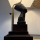 Vintage Egyptian-Inspired Table Lamp – Bust of Queen Nefertiti