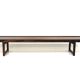 Scandinavian bench "Krobo" in rosewood, Torbjørn Afdal for Bruksbo, Norway, 1960.