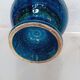 Vase aldo londi bitossi rimini blue ep 1960/70 italy
