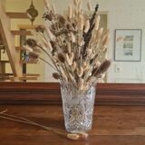 Saint-Louis style cut crystal vase