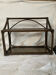 Vintage rattan shelf